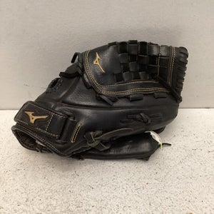 Used Mizuno GMVP 1200PF3 BB/SB Glove RH Throw Black 12" 11443-S000196943
