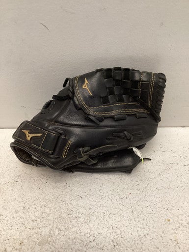 Used Mizuno GMVP 1200PF3 BB/SB Glove RH Throw Black 12" 11443-S000196943
