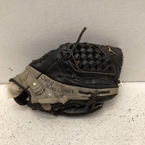Used Mizuno GPP 1051 BB/SB Glove RH Throw Black 10 1/2" 11443-S000196933