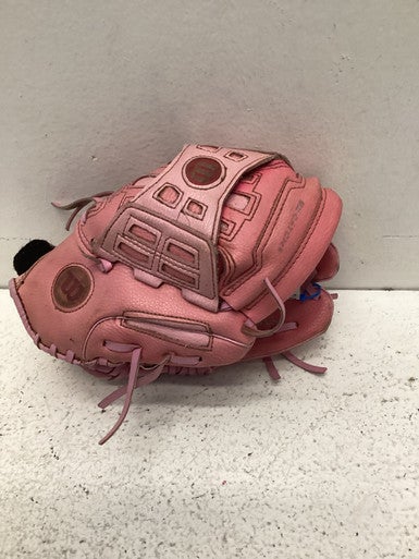 Used Wilson A0325 BB/SB Glove RH Throw Pink 9 1/2" 11443-S000196932