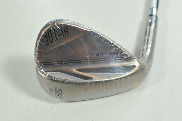 LEFT HANDED TaylorMade Milled Grind 3 Hi-Toe Copper 58*-10 Wedge Steel # 201081