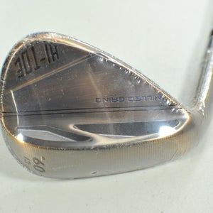LEFT HANDED TaylorMade Milled Grind 3 Hi-Toe Copper 60*-13 Wedge Steel #201082