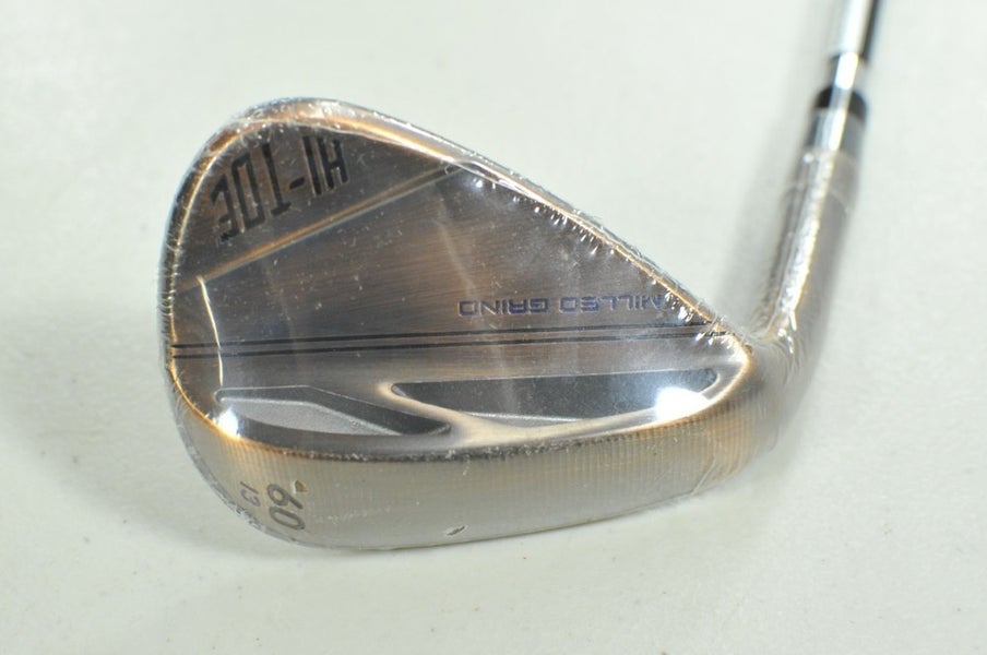 LEFT HANDED TaylorMade Milled Grind 3 Hi-Toe Copper 60*-13 Wedge Steel #201082