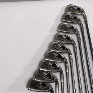 Ping i3 + Iron Set 3-PW+GW Blue Dot Regular Graphite Mens RH