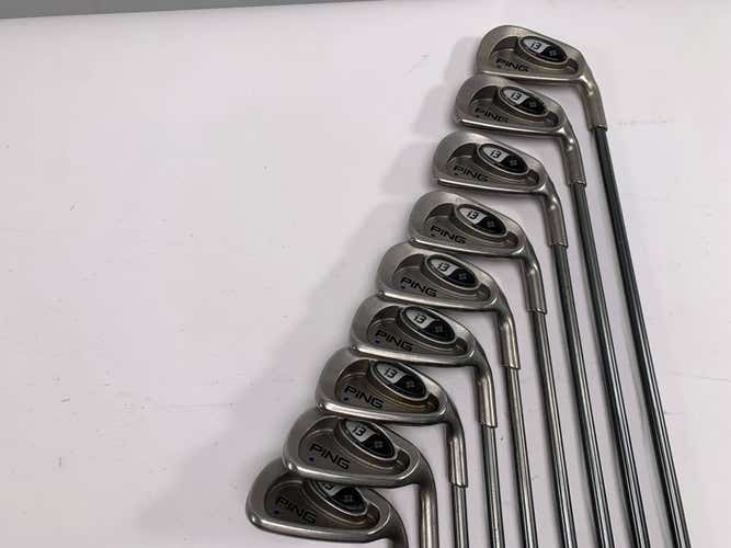 Ping i3 + Iron Set 3-PW+GW Blue Dot Regular Graphite Mens RH