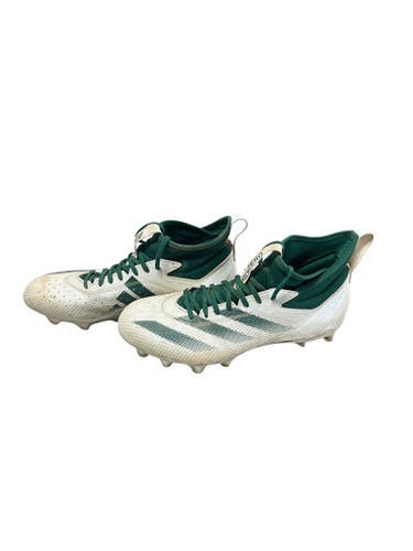 Used Adidas Adult FB Cleats White Senior 11 11833-S000165397