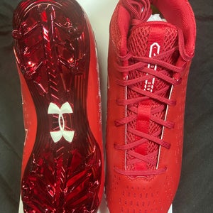 Free Shipping! UA Team Spotlight Select 2.0, Mid Top, Molded Cleats (New)