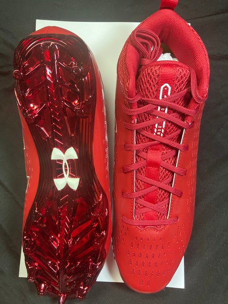 Free Shipping! UA Team Spotlight Select 2.0, Mid Top, Molded Cleats (New)