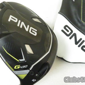 PING G430 MAX HL Driver 12° Mitsubishi Kai'li White 60 Stiff Flex +Cover  CLEAN
