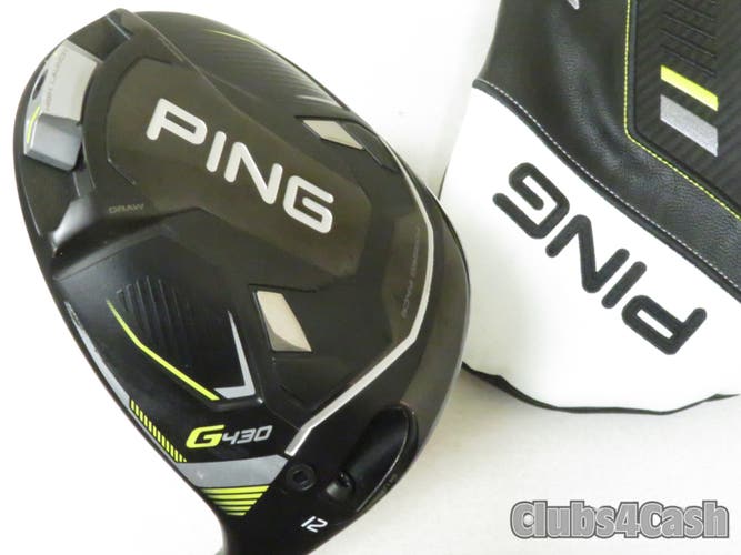 PING G430 MAX HL Driver 12 Mitsubishi Kai'li White 60 Stiff Flex +Cover  CLEAN