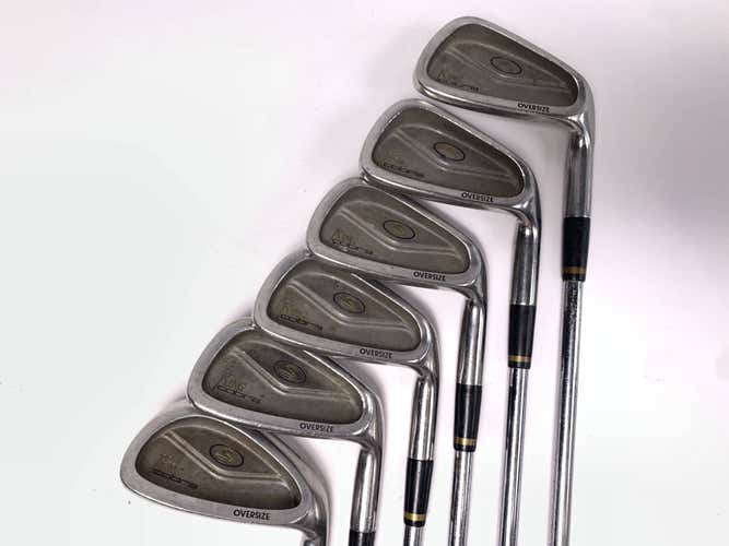 Cobra King Cobra Oversize Iron Set 5-9+SW Stiff Steel Mens RH
