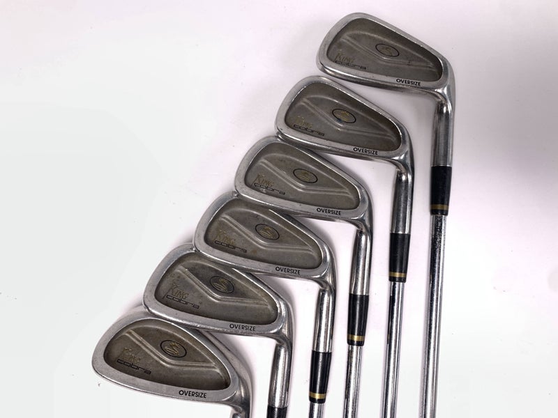 Cobra King Cobra Oversize Iron Set 5-9+SW Stiff Steel Mens RH