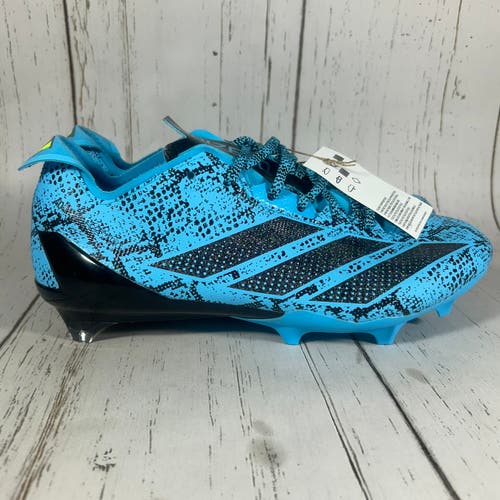 Adidas Adizero Electric 2 Exotic Speed Cyan Blue Football Cleats Mens 10 IE3897