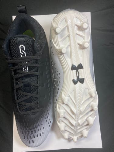 Free Shipping! UA Team Spotlight Select 2.0, Mid Top, Molded Cleats (New)