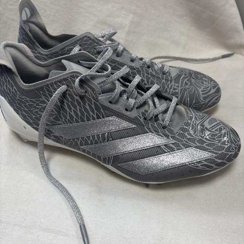 Mens Adult Size 10.5 Adidas ADIZERO Lacrosse Football Cleats.