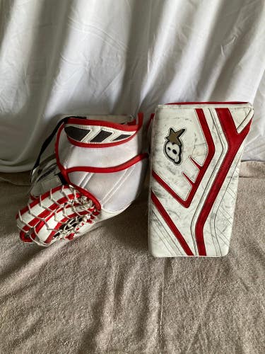 Junior Brian's G-Netik X Regular Goalie Glove & Blocker