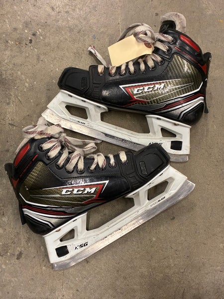 Junior CCM Jetspeed FT460 Hockey Goalie Skates Regular Width Size 3.5 (Used)