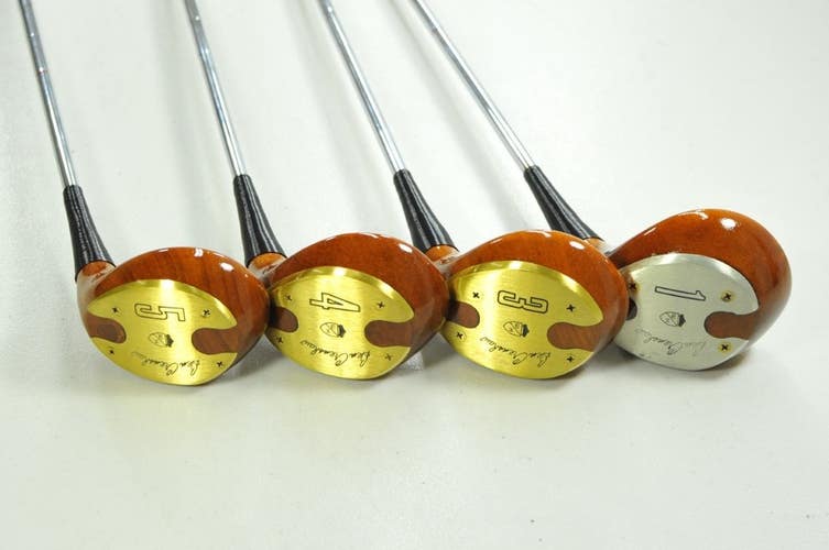 Walter Hagen Ben Crenshaw #1, #3, #4, #5 Fairway Wood Set Stiff RH Steel #201039