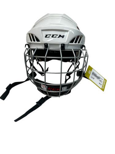 Used CCM 50 Helmet Cage Combo White SM 11835-S000197458