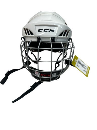 Used CCM 50 Helmet Cage Combo White SM 11835-S000197458