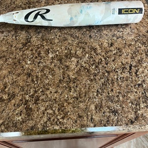 2025 Rawlings Icon Composite USSSA Certified Bat (-8)  23 oz 31" (Used)