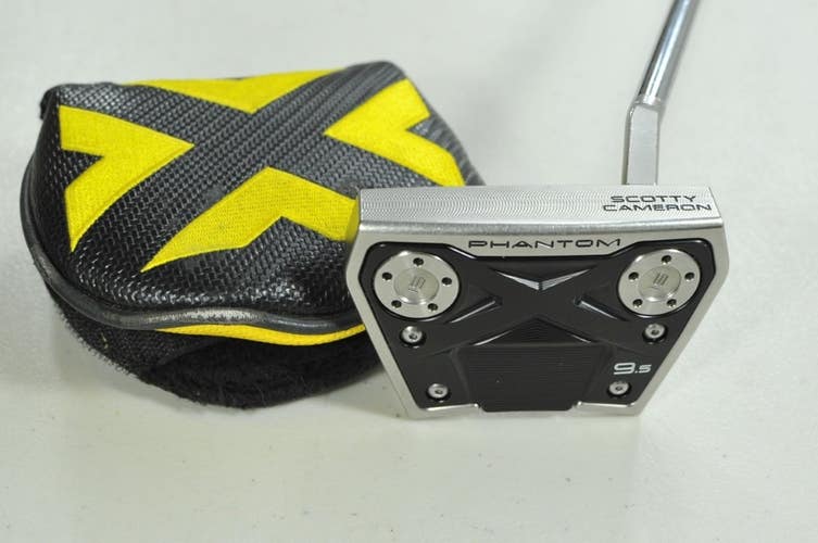 Titleist 2022 Scotty Cameron Phantom X 9.5 34" Putter Right Steel # 201084