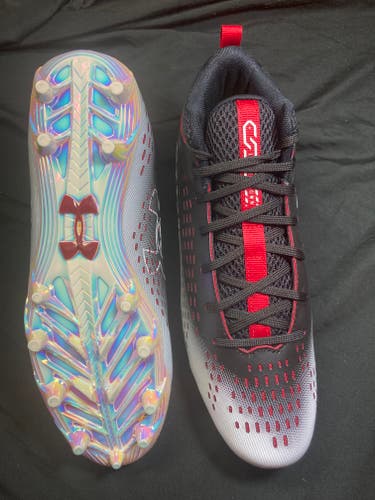 Free Shipping! UA Team Spotlight Select 2.0, Mid Top, Molded Cleats (New)