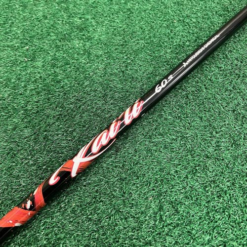 Mitsubishi Kai'li Graphite Driver Shaft Stiff Flex 60g Taylormade Adapter 44.5"
