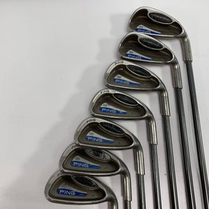 Ping G2 Iron Set 4-PW Green Dot 2* Up TFC 100 Regular Graphite Mens RH