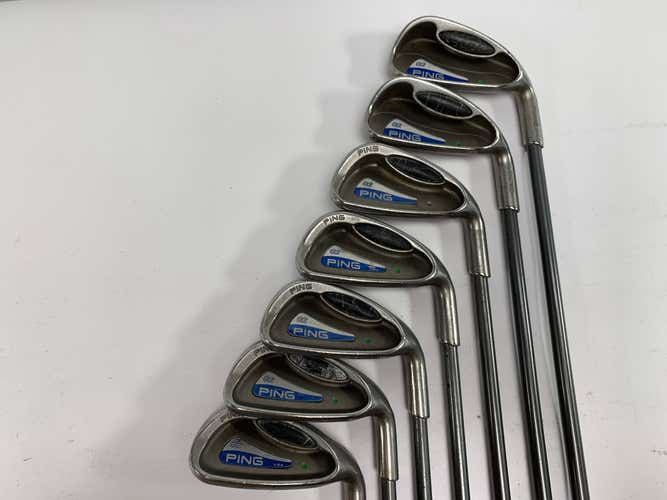 Ping G2 Iron Set 4-PW Green Dot 2* Up TFC 100 Regular Graphite Mens RH