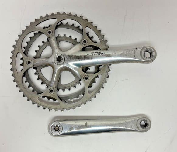 Vintage Shimano Ultegra FC-6503 175mm 52/42/30 Silver Aluminum Triple Crankset