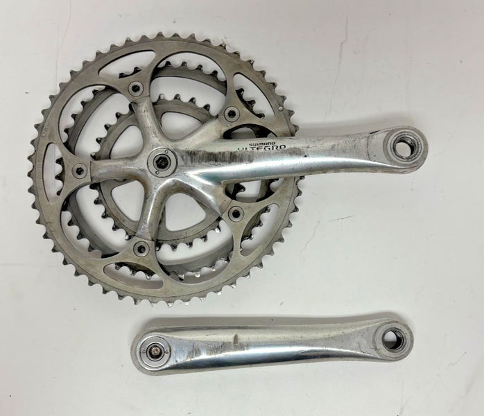 Vintage Shimano Ultegra FC-6503 175mm 52/42/30 Silver Aluminum Triple Crankset