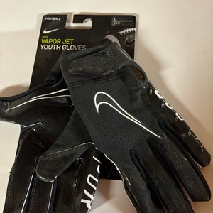 Nike Vapor Jet 6.0 Football Receiver Gloves Youth Large New