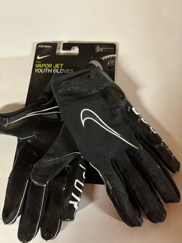 Nike Vapor Jet 6.0 Football Receiver Gloves Youth Large New