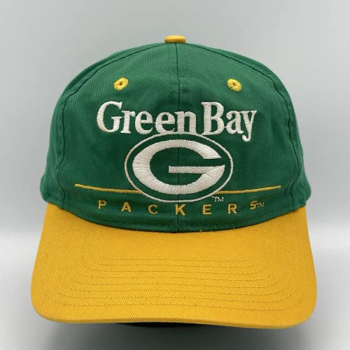 Vintage Green Bay Packers Snapback Hat Cap NFL Eastport 90s