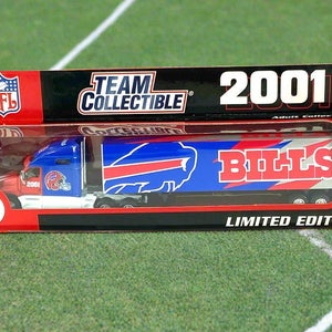Buffalo Bills Vintage NOS 2001 Limited Edition 1:80 Scale NOS Kenworth Tractor Trailer (New)