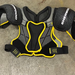 Small Senior Sher-Wood Rekker RE4 Shoulder Pads (Used)