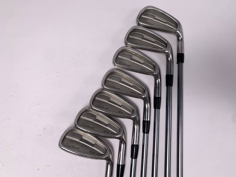 Titleist 804 OS Iron Set 4-PW 3980 Regular Graphite Mens RH