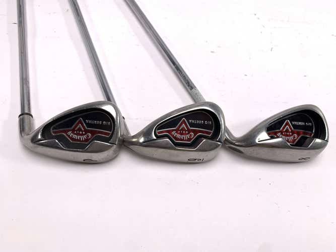 Callaway Big Bertha 2006 Iron Set 8-PW Regular Steel Mens RH