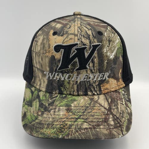 Winchester Camouflage Hat Cap Snapback Brown Camo Guns Rifles Adjustable