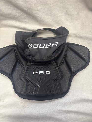 Junior Bauer PRO Certified Ice Hockey Goalie Neck Guard