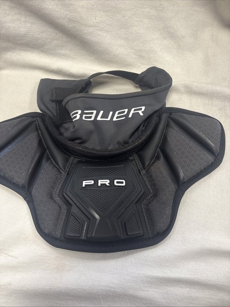 Junior Bauer PRO Certified Ice Hockey Goalie Neck Guard