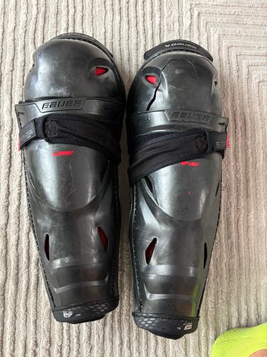 Senior Bauer Vapor 3X Pro 14" Shin Pads (Used)