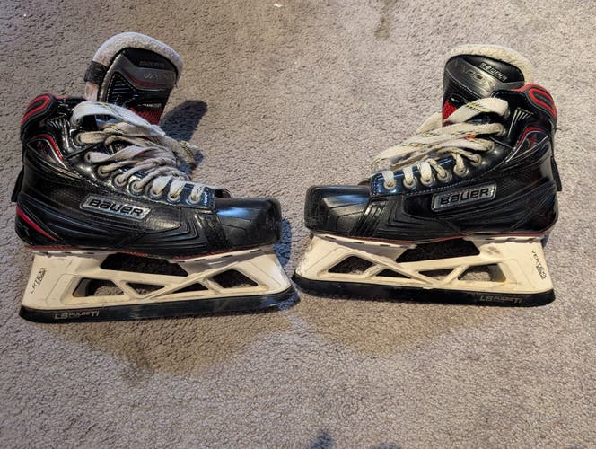 Bauer Vapor 1X Hockey Goalie Skates Regular Width Size 6 (Used)