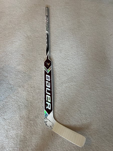 Senior Bauer Supreme Shadow Regular Goalie Stick 25" Paddle (Used)