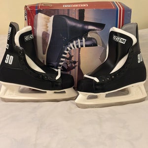 New w/Box Vintage CCM Champion 90 Classic Senior Men's Ice Hockey Skates 7D