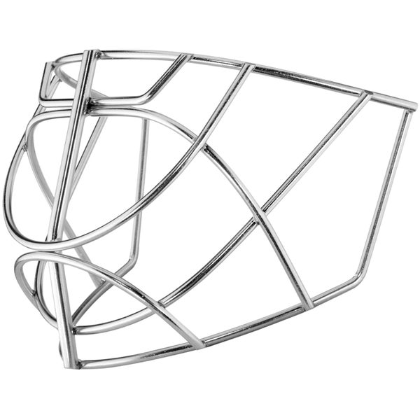 Non-Certified Warrior R/F1 Cat Eye Pro Stock Cage (New) - Silver-Universal Fit!