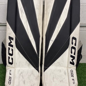 26" Junior CCM Axis F5 Goalie Leg Pads (Used)