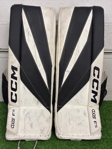 26" Junior CCM Axis F5 Goalie Leg Pads (Used)