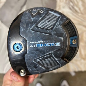 Men's 2024 Callaway Paradym AI Smoke Max Left Hand Driver 9 Loft (New)